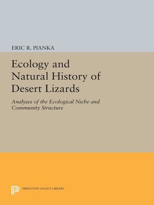 cover image of Ecology and Natural History of Desert Lizards